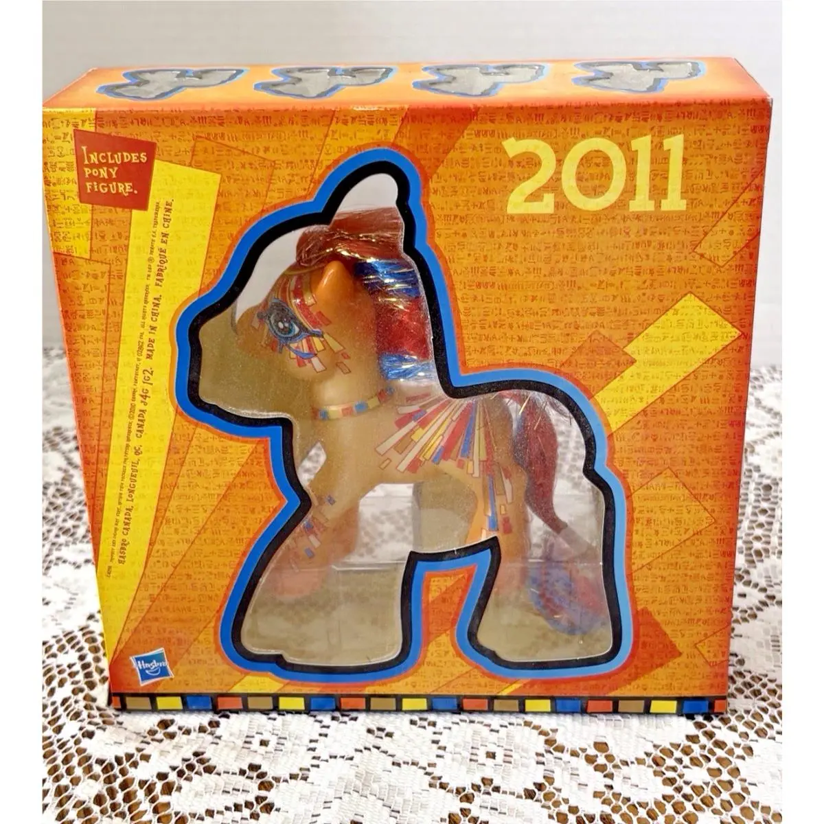 Mlp 2011 Fair Exclusive-nib- Egyptian Pony -G3-Twinkle Hope Pose -mint
