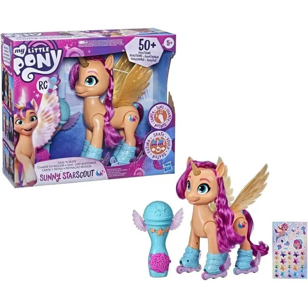 Hasbro My Little Pony: A Generation Movie Sing `N Skate Sunny Starscout