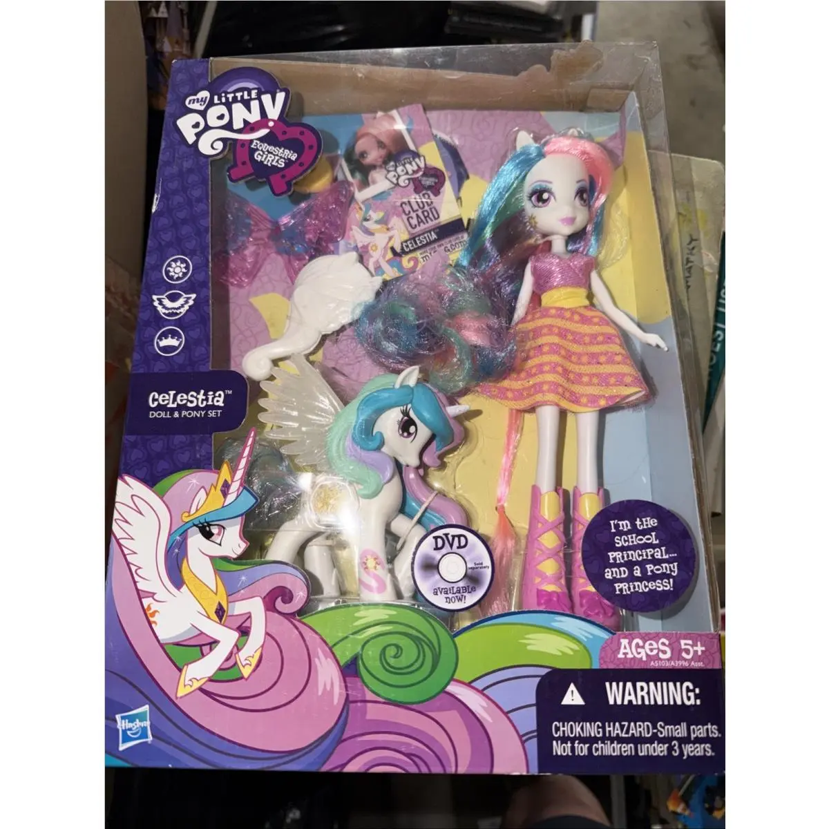 My Little Pony Equestria Girls Celestia Doll and Pony Set