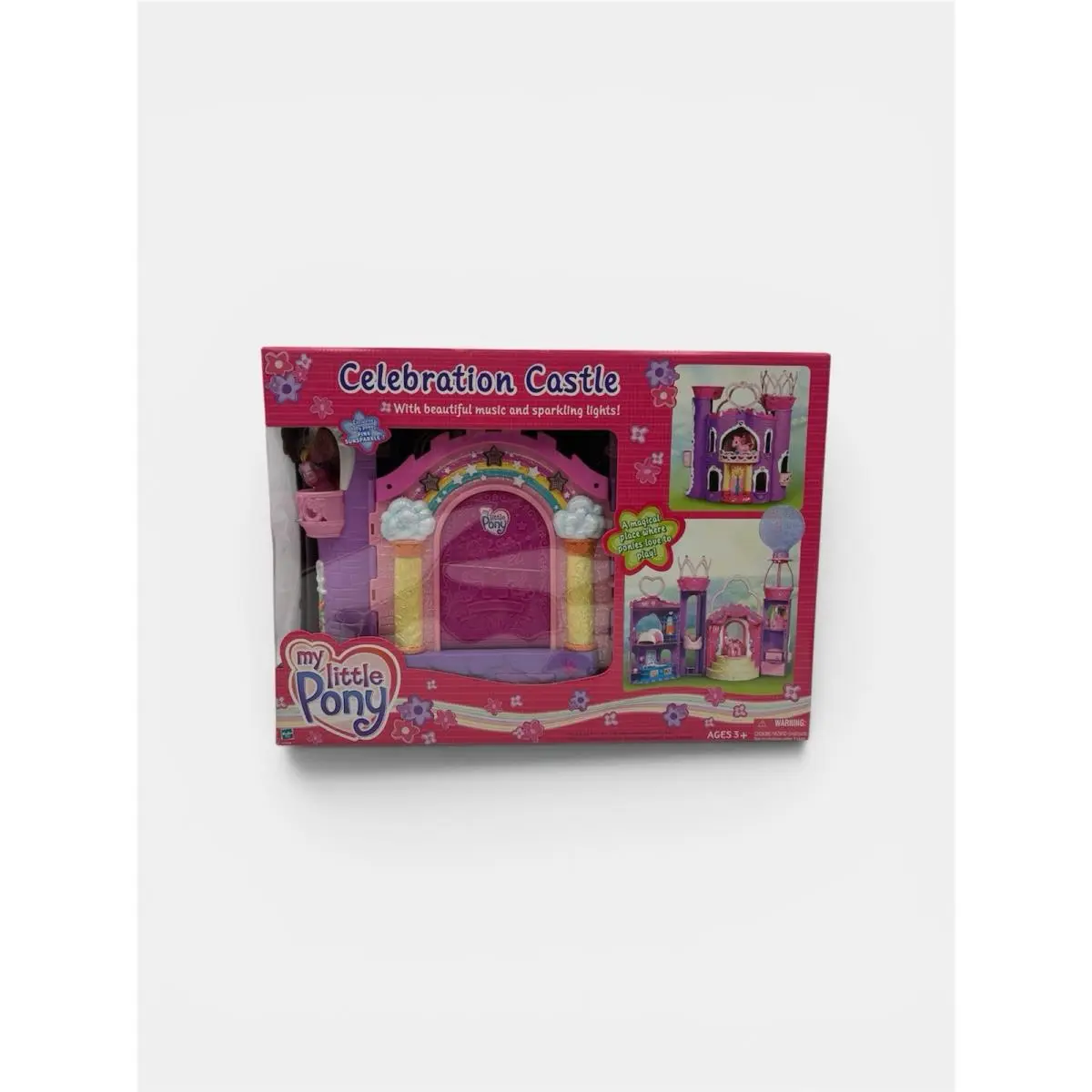 My Little Pony Celebration Castle Hasbro 2002 Window Box Verison