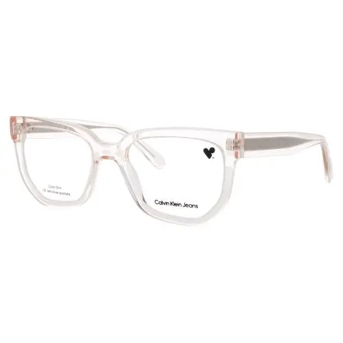 Jeans CKJ24615-011-53 Eyeglasses Eye Glasses 011 Crystal by Calvin Klein