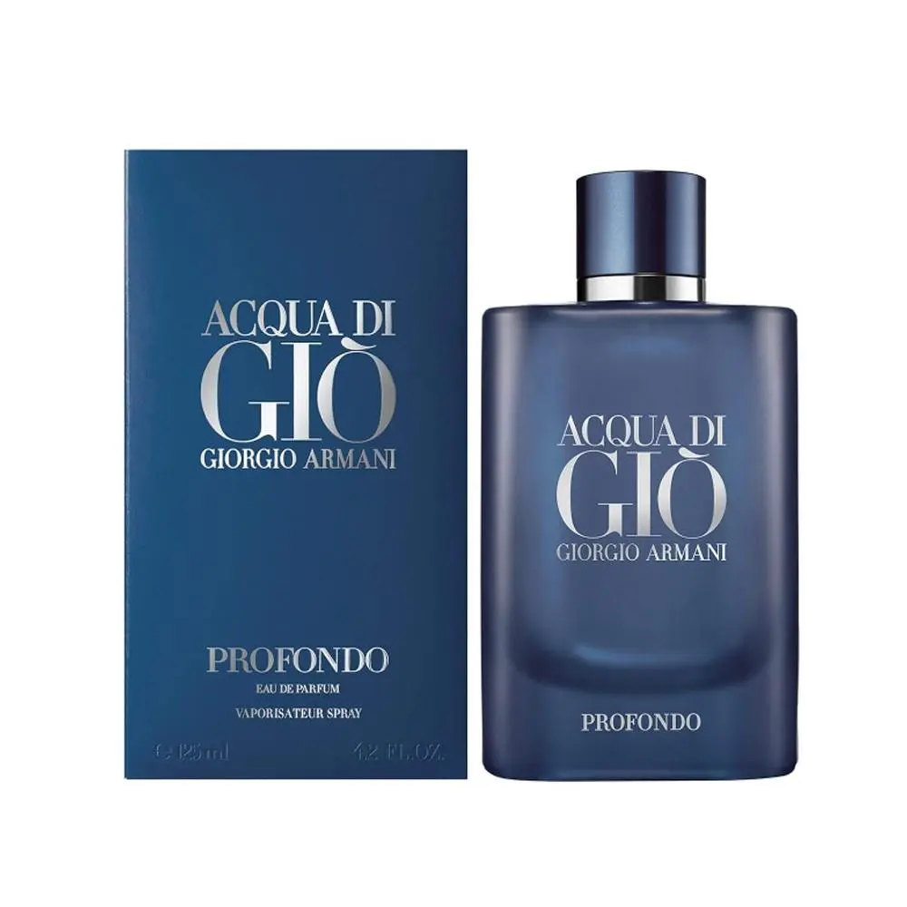 Acqua Di Gio Profondo by Giorgio Armani Cologne For Men Edp 4.2 oz