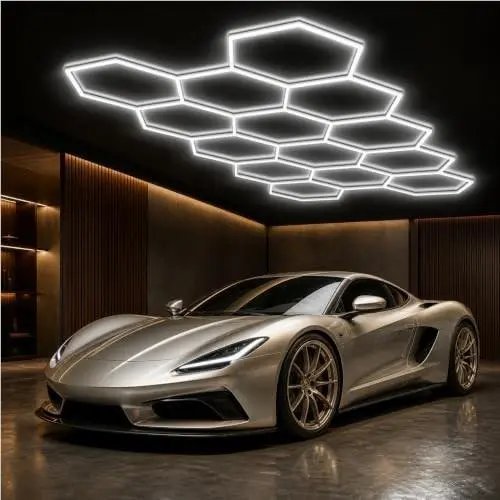Yves Saint Laurent Led Hexagon Honeycomb Lights 14Hex Honeycomb Lights Diy Car Detailing Shop Light