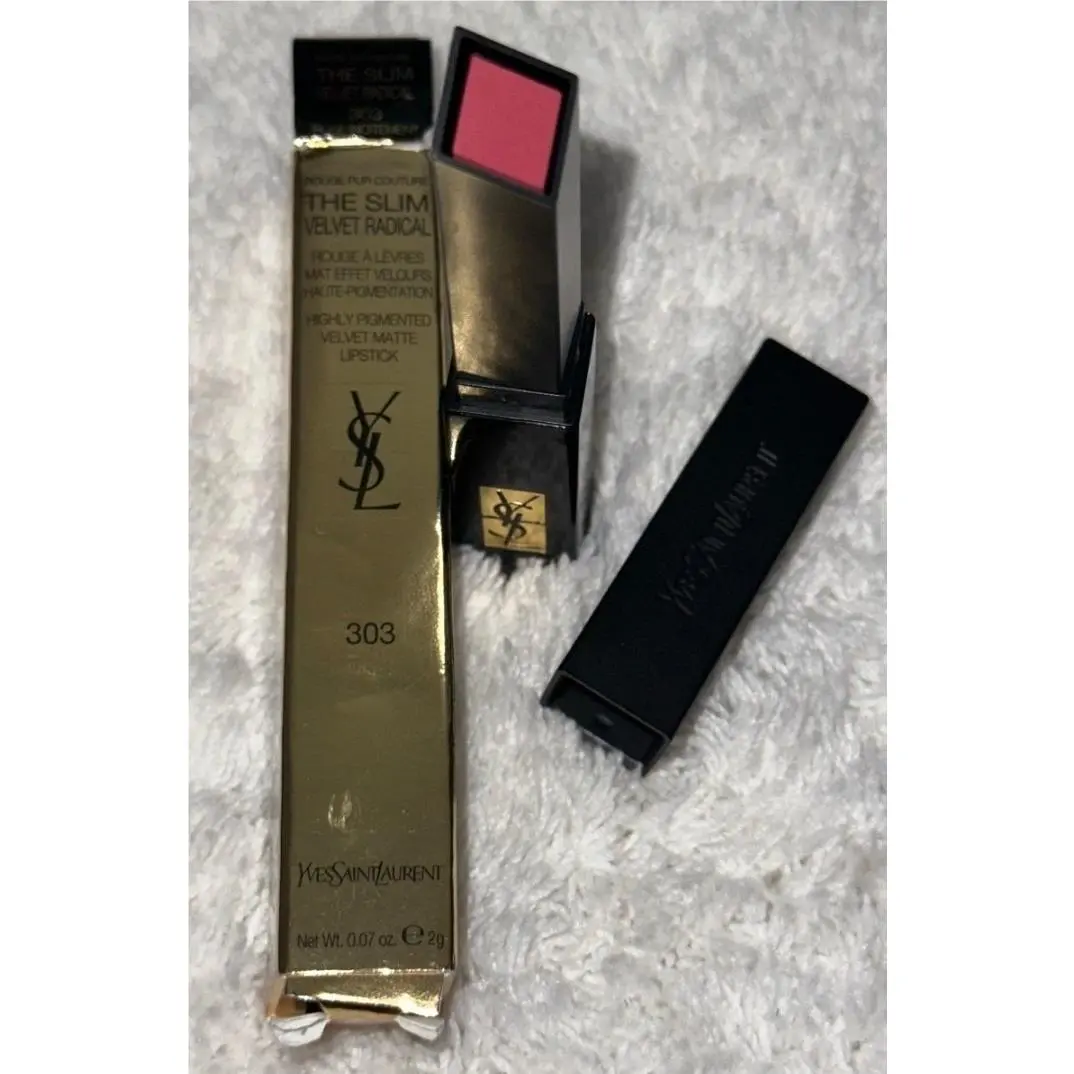 Yves Saint Laurent Slim Velvet Radical Matte Lipstick 303 Rose Incitement 0.07oz