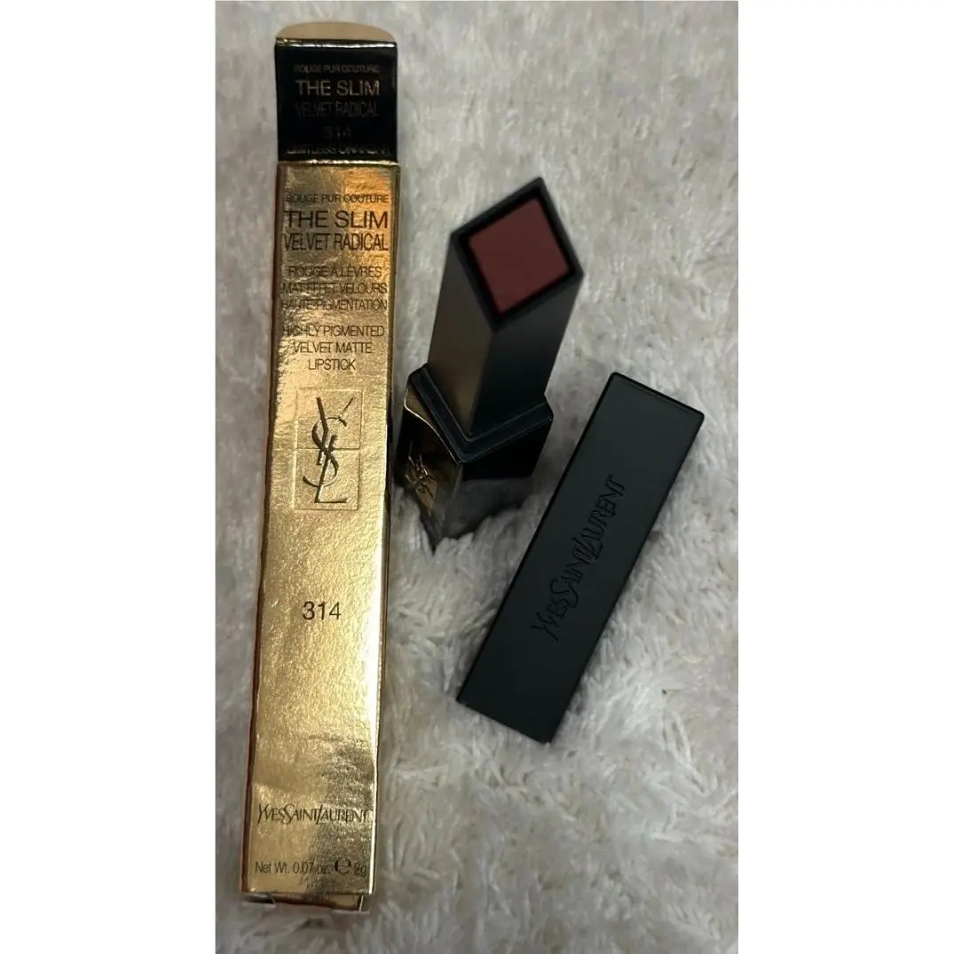Yves Saint Laurent Ysl Limited Edition Slim Velvet Radical Matte Lipstick 314 Limitless Cinnabar