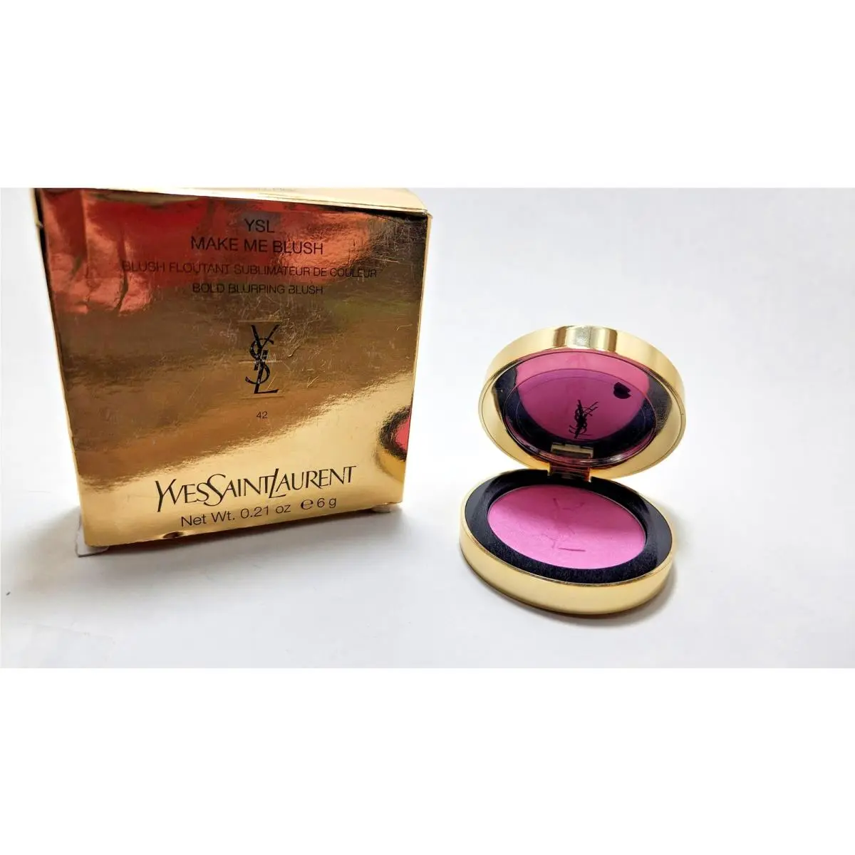 Yves Saint Laurent Ysl Make Me Blush 42 Babydoll Pink Bold Blurring Powder Blush 0.21oz 6g