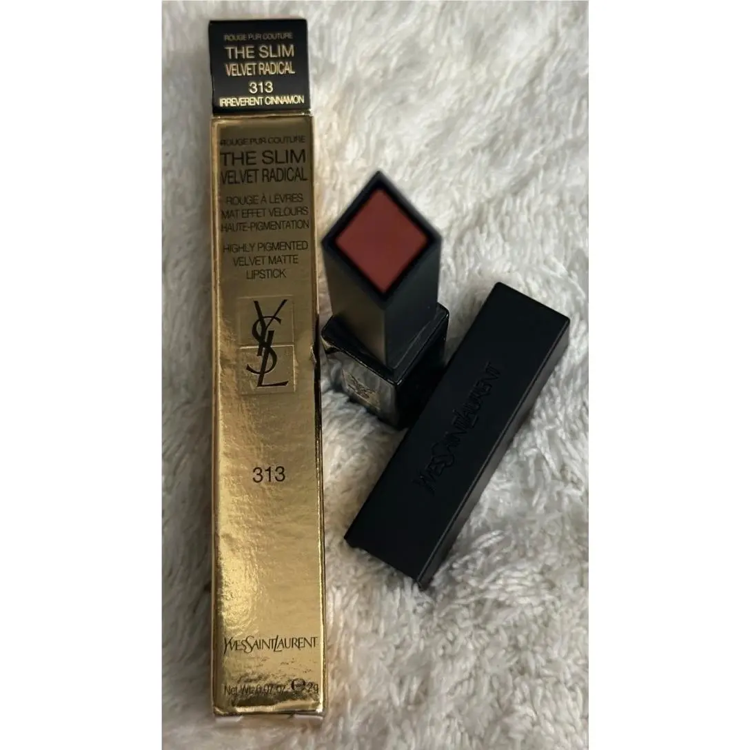Yves Saint Laurent Ysl Limited Edition Slim Velvet Radical Matte Lipstick 313 Irreverent Cinnamon