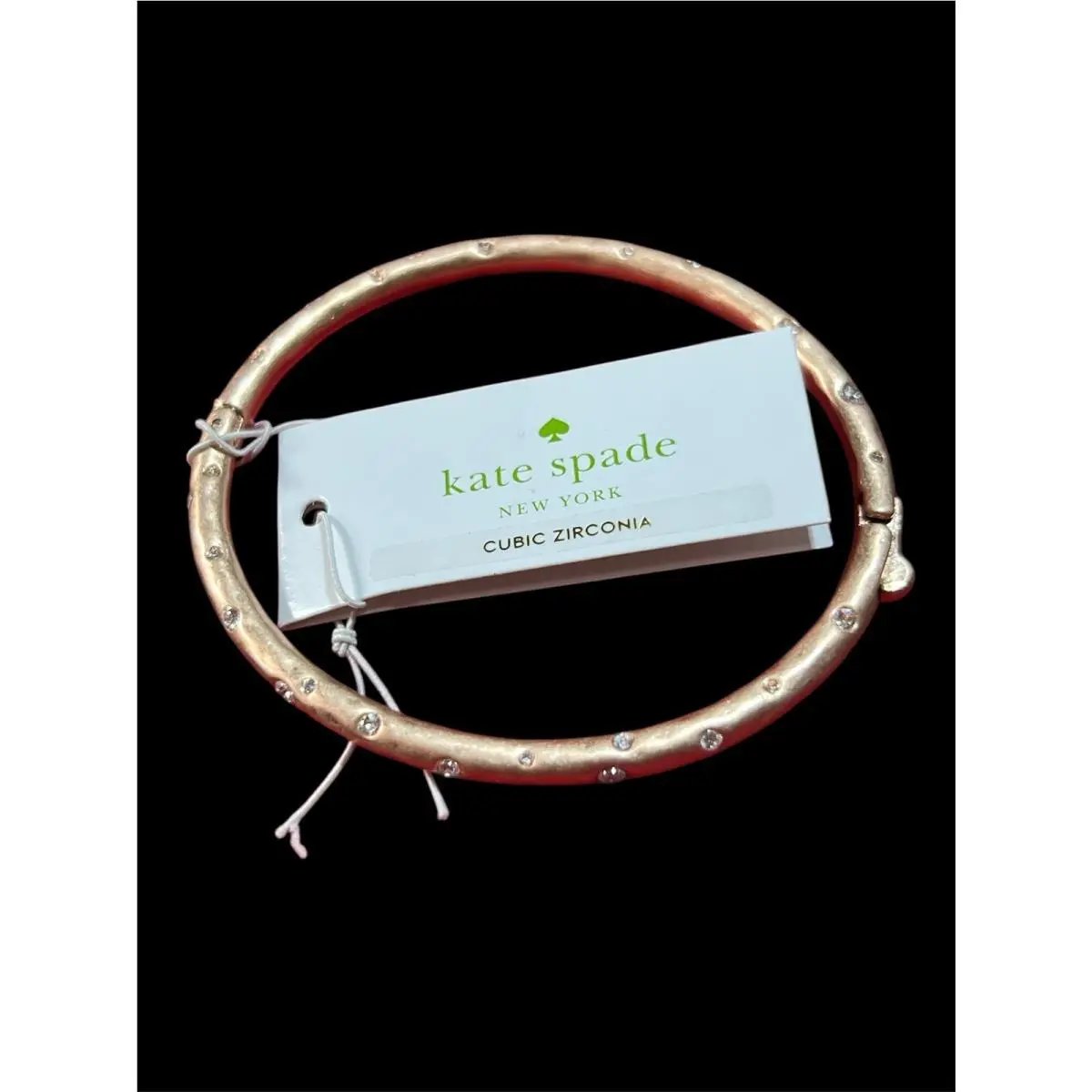 Kate Spade Cubic Zirconia Bangle Bracelet New