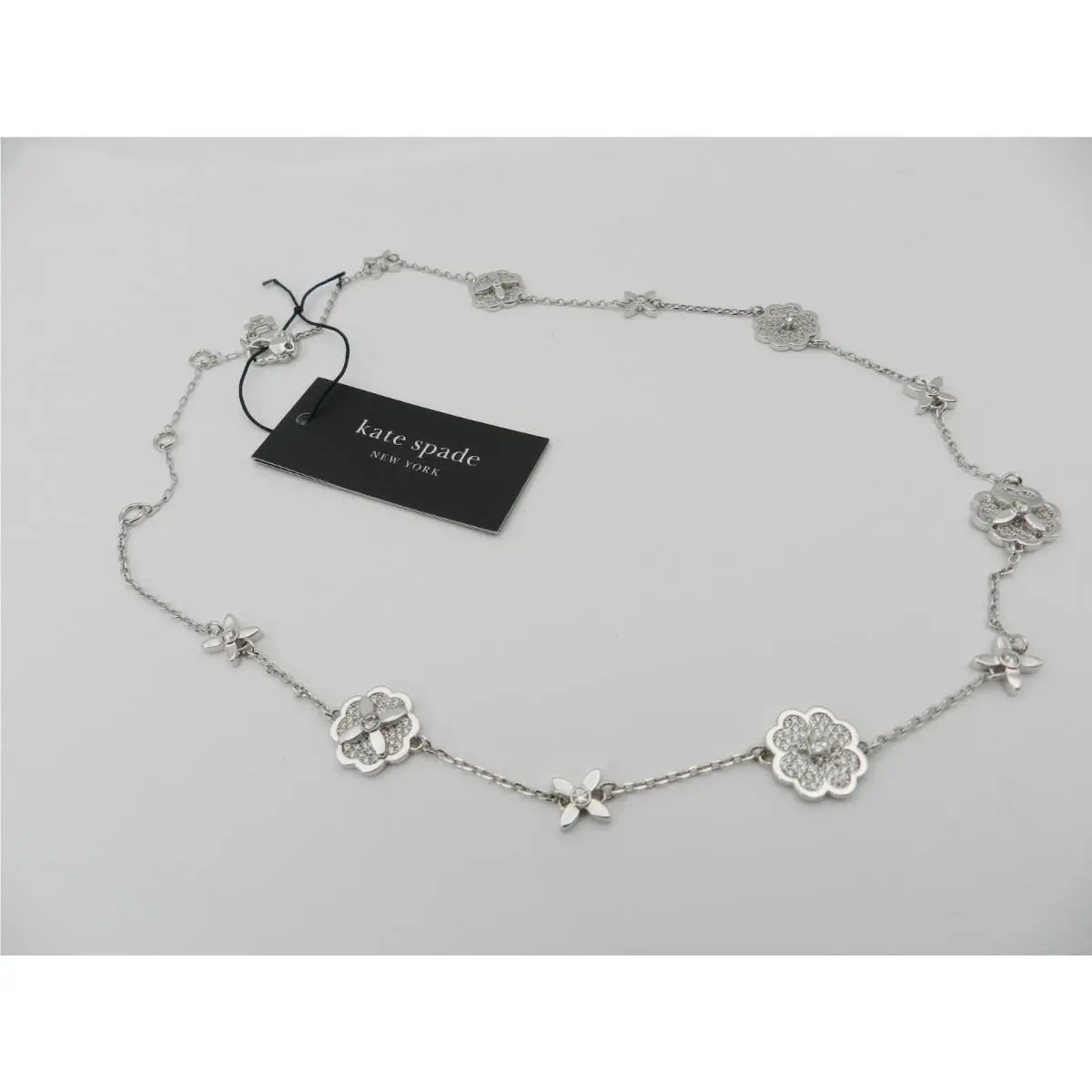 New York Gold-tone Heritage Bloom Scatter Necklace 16 + 3 Extende by Kate Spade