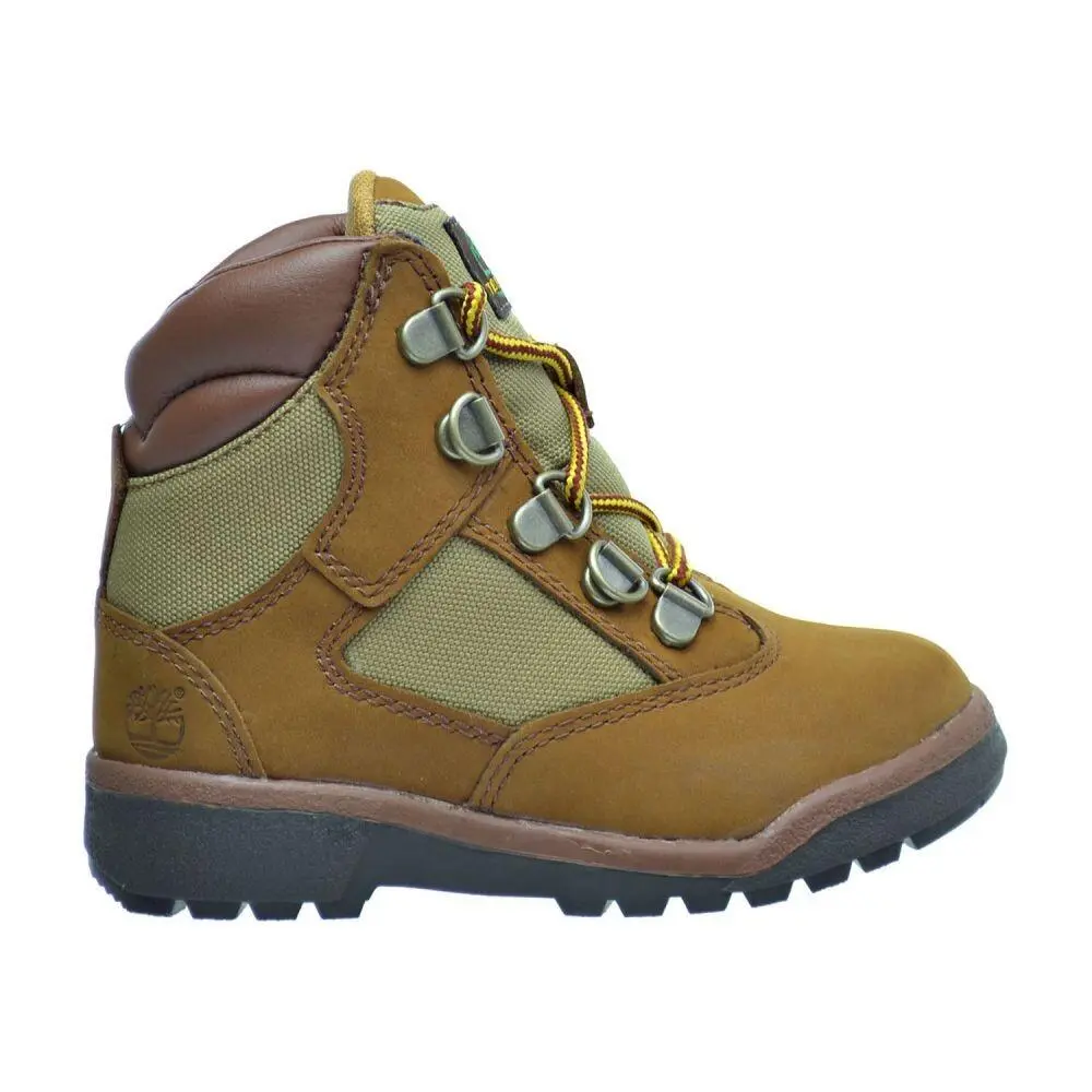 Timberland 6 Inch F/l Field Toddler`s Boots Brown TB044896