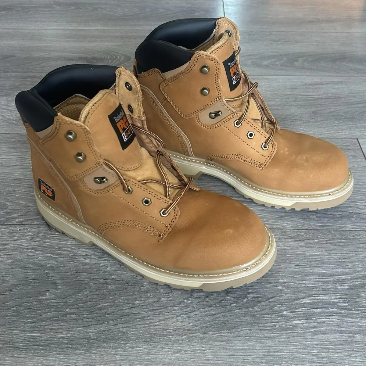 Timberland Pro Men`s Pit Boss Soft Toe Work Safety Boots Size Size 13