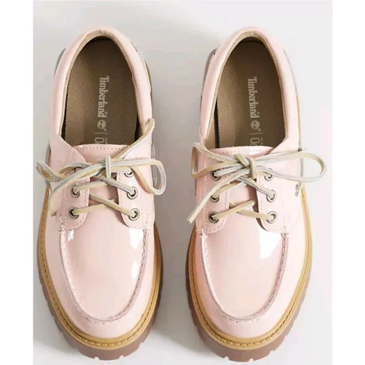Timberland shoes - stone street pink patent leather - Pink 0