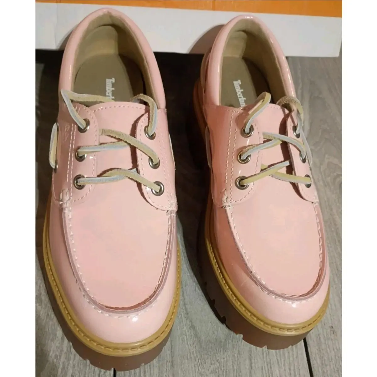 Timberland shoes - stone street pink patent leather - Pink 5