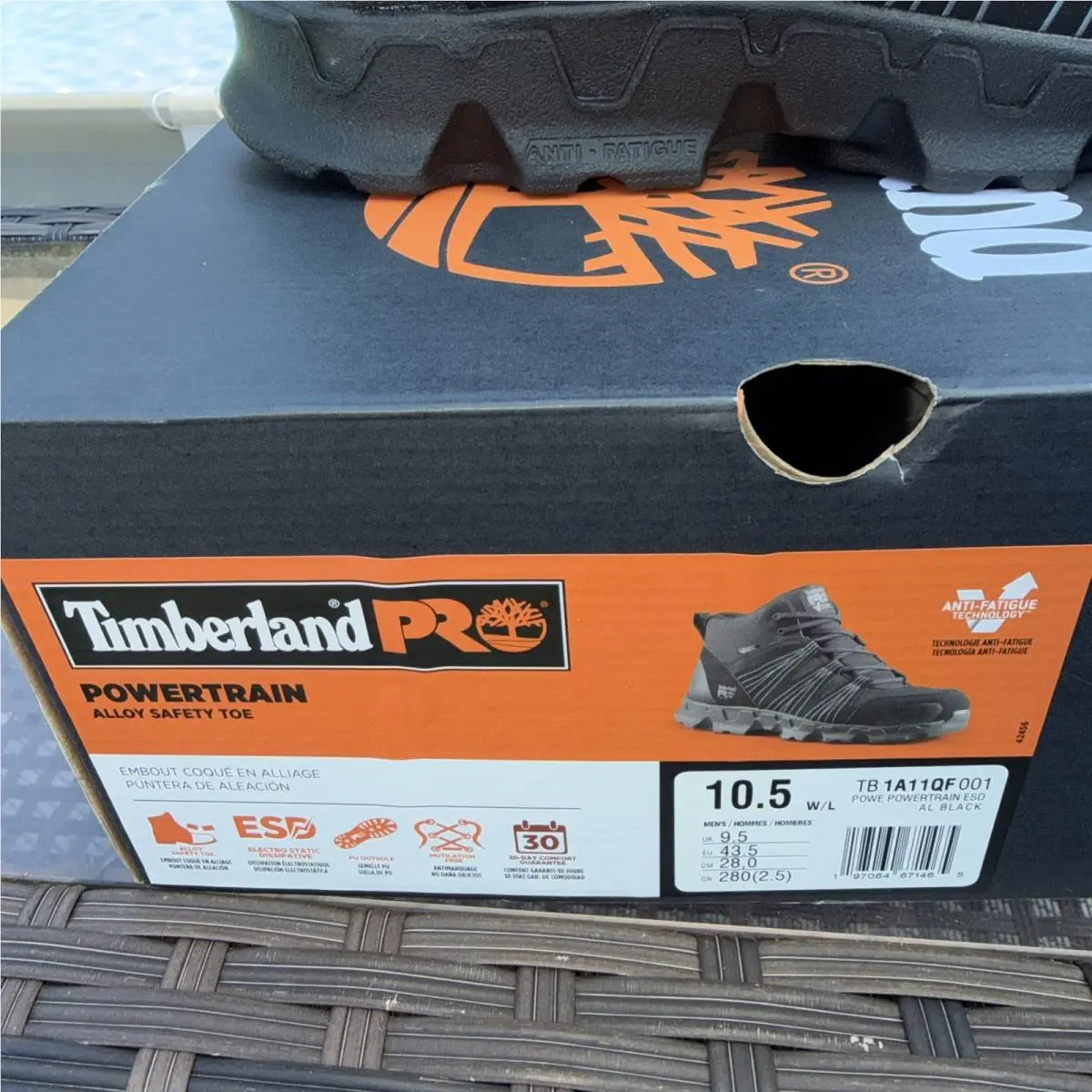 Timberland shoes - Alloy - Alloy - Black/Grey 1