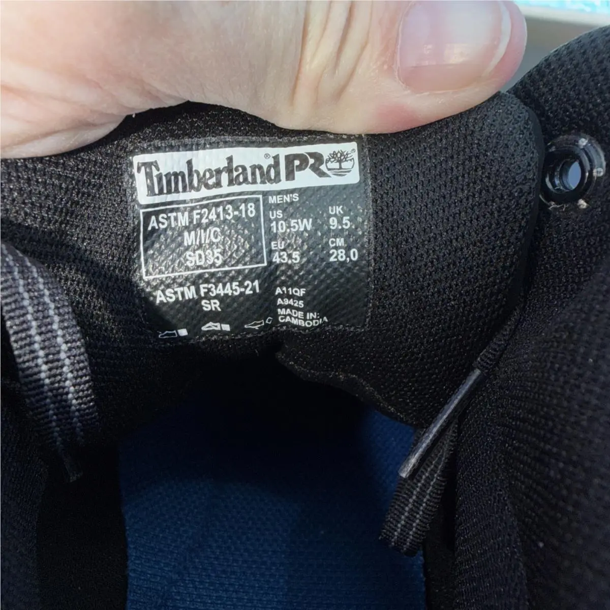 Timberland shoes - Alloy - Alloy - Black/Grey 5