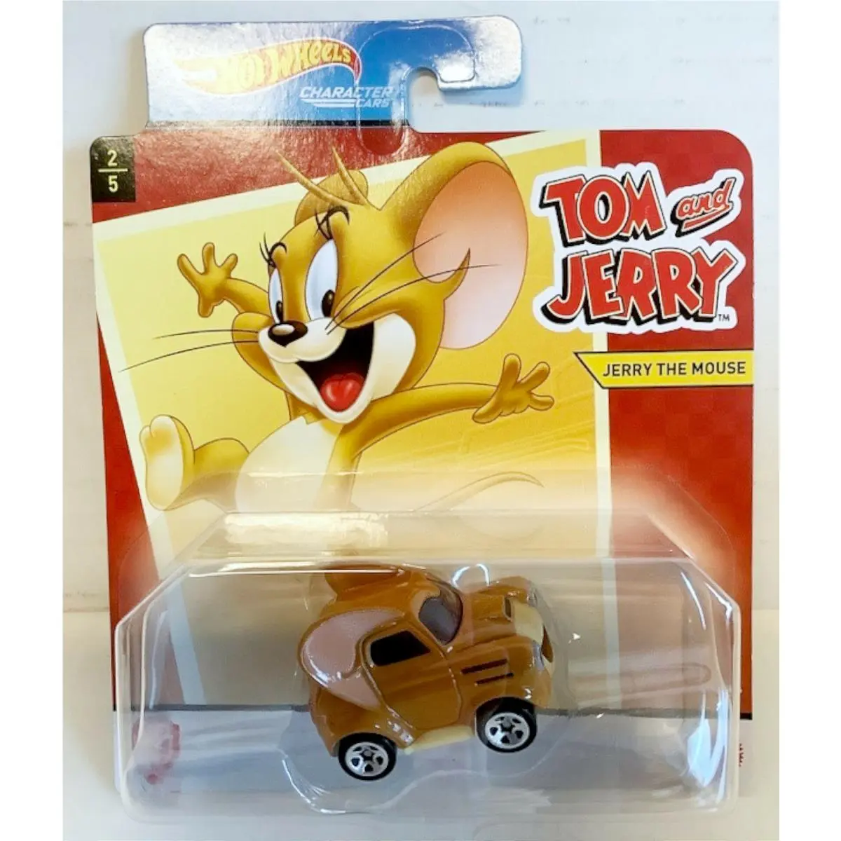 Hot Wheels GRM59 1:64 Hanna Barbera Jerry The Mouse Character Die-cast Car