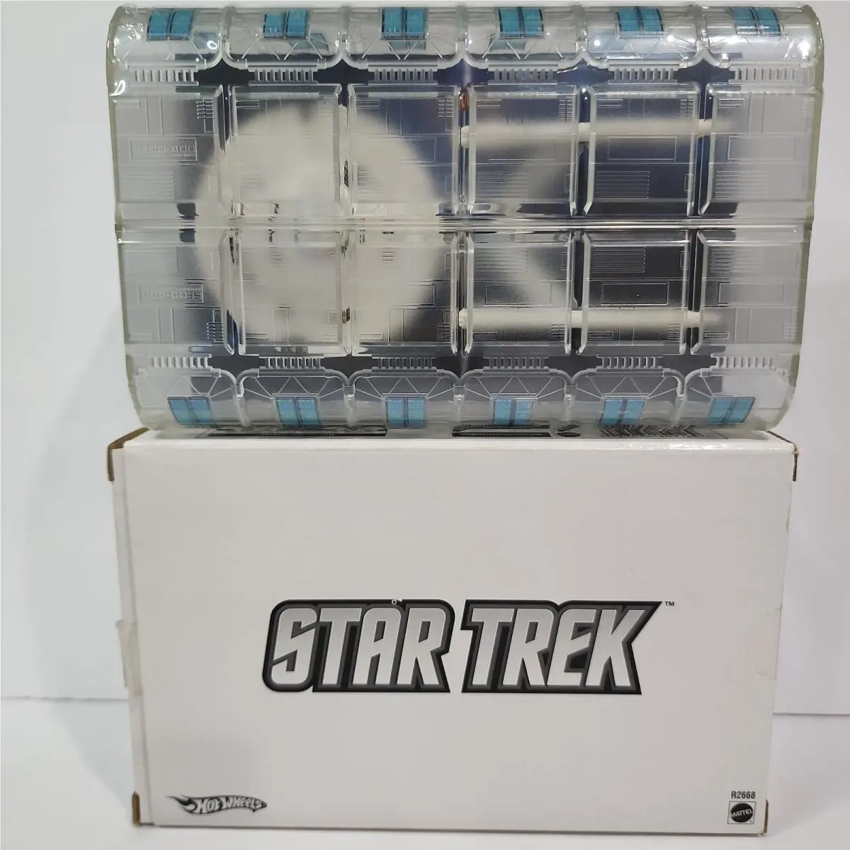 2009 Hot Wheels Rlc Comic Con Star Trek Mib Uss Enterprise Space Dock R2668 Cbs