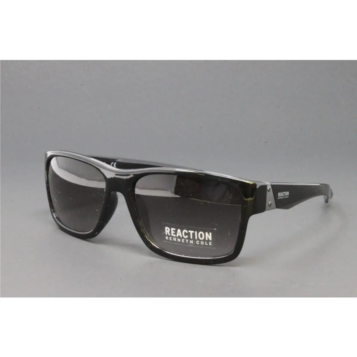 Kenneth Cole Reaction Sunglasses KC1246/S-01B Black Men`s 57mm Rectangular Frame