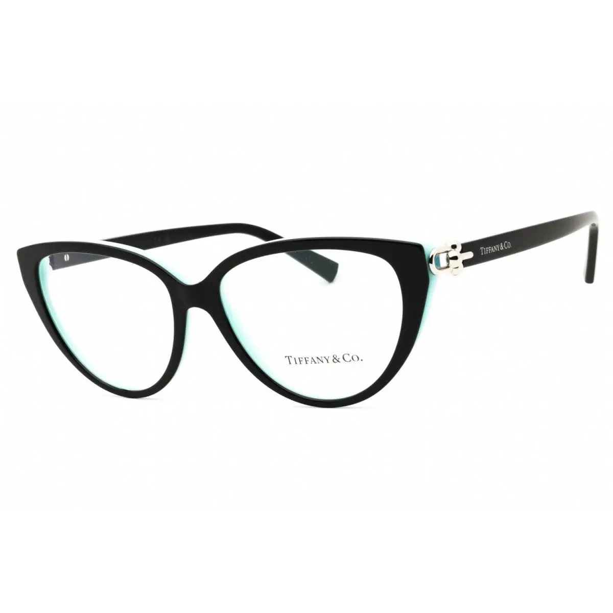 Tiffany TF2292 8055 Eyeglasses Black Tiffany Blue Frame 55mm