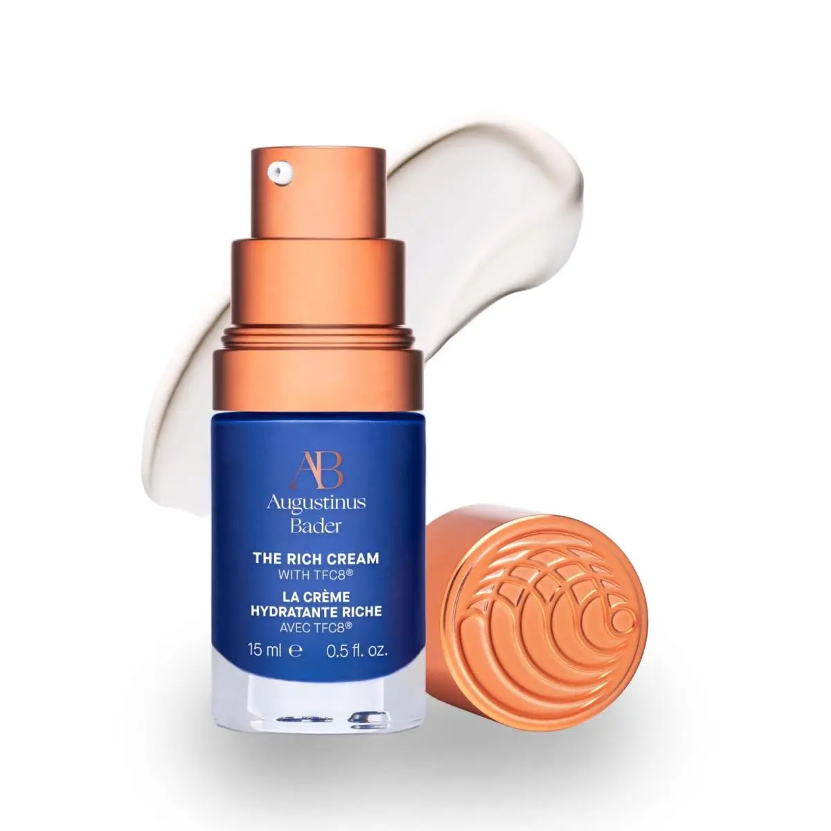 Face Cream Luxury Hydrating Nourishing Wrinkle Reduction 0.5 fl oz Blue Bader by Augustinus Bader