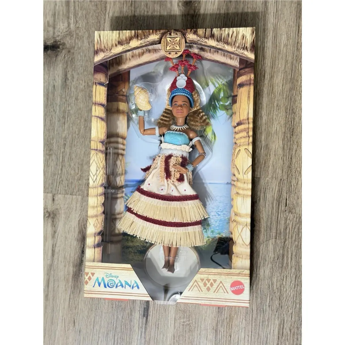 Mattel Disney Collector Moana Collectible Fashion Doll in Ceremonial Look Live