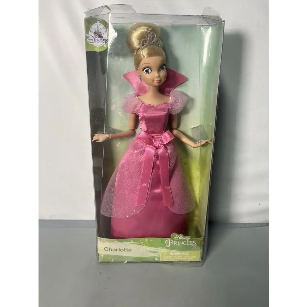 Princess and The Frog Charlotte La Bouff Doll Disney Store Rare
