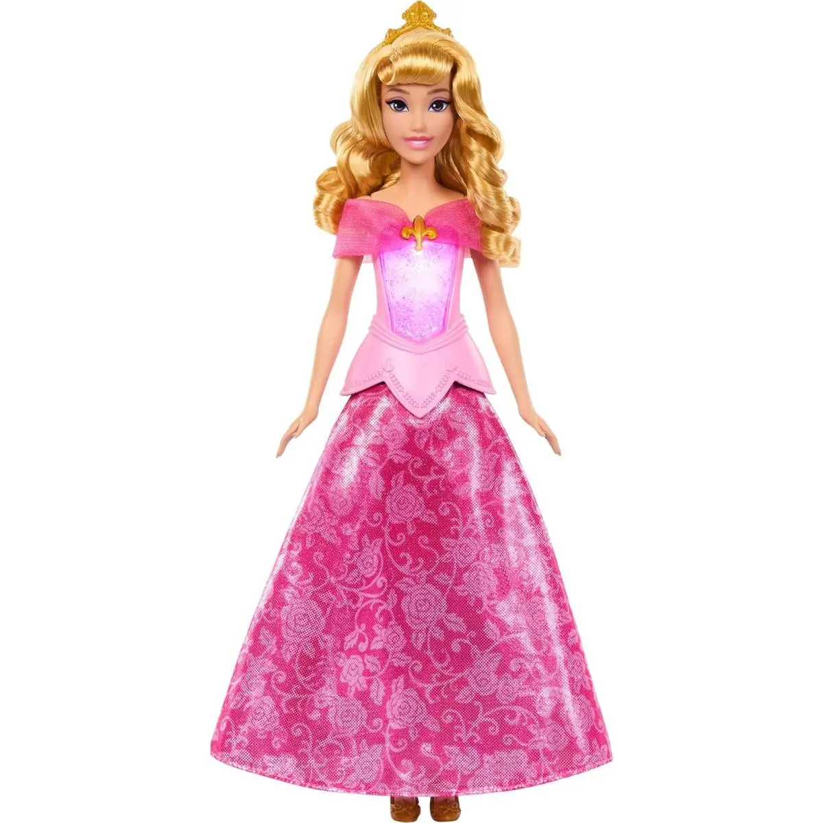 Disney Sleeping Beauty Princess Aurora Doll with Pink to Blue Transforming Dress