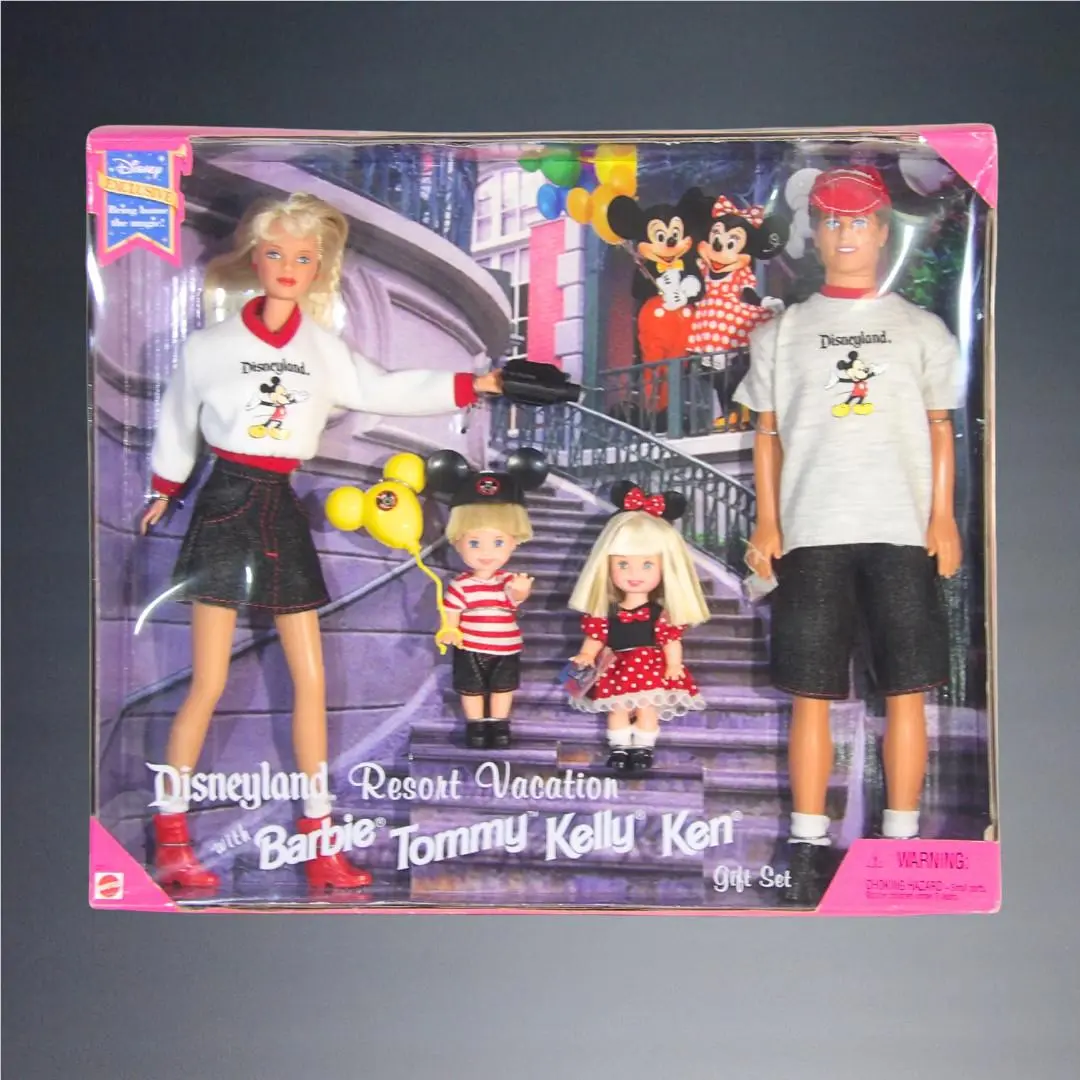 1998 Mattel Barbie Disneyland Resort Vacation Tommy Kelly Ken Gift Set 20315
