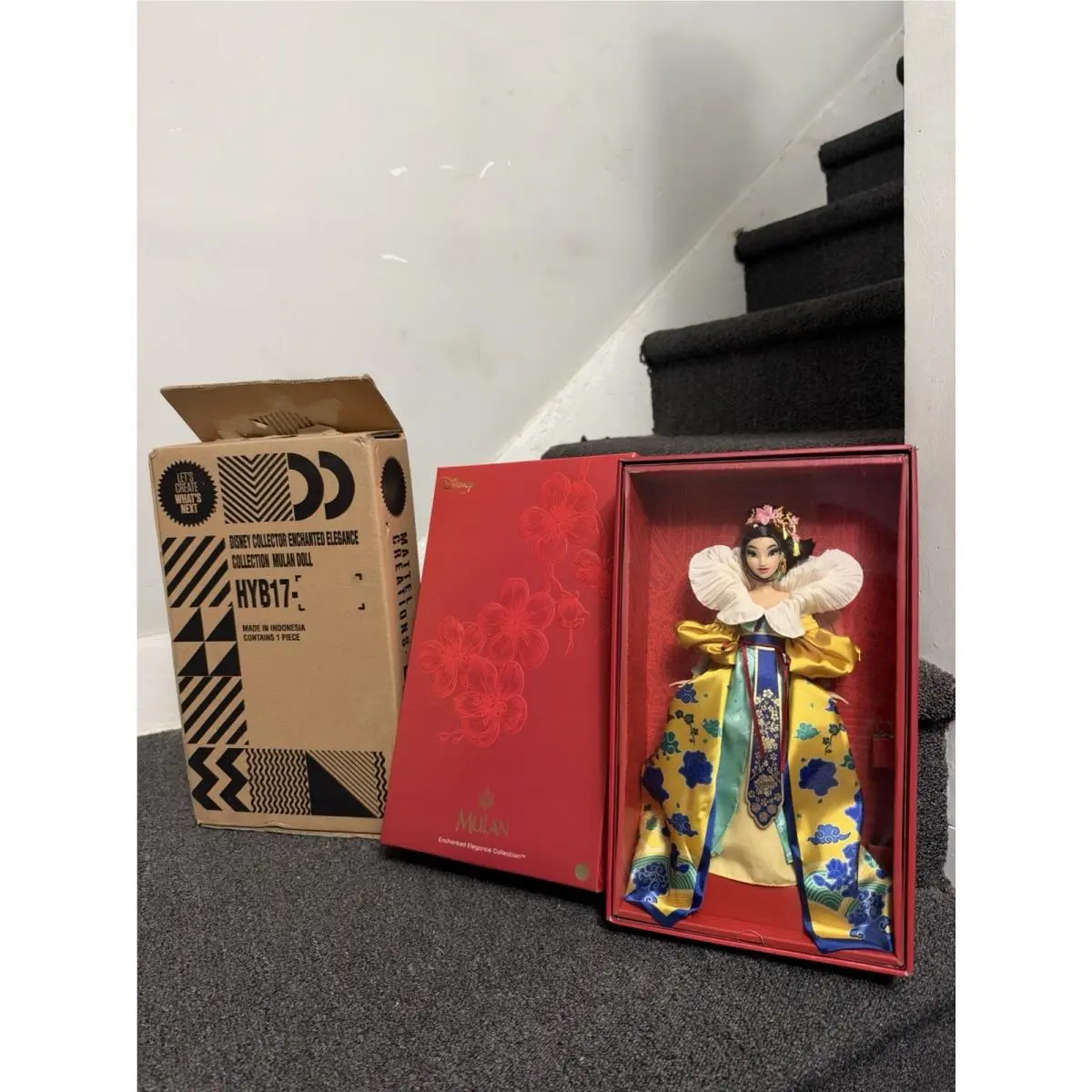 Disney Collector Enchanted Elegance Mulan Doll Mattel Creations Nrfb