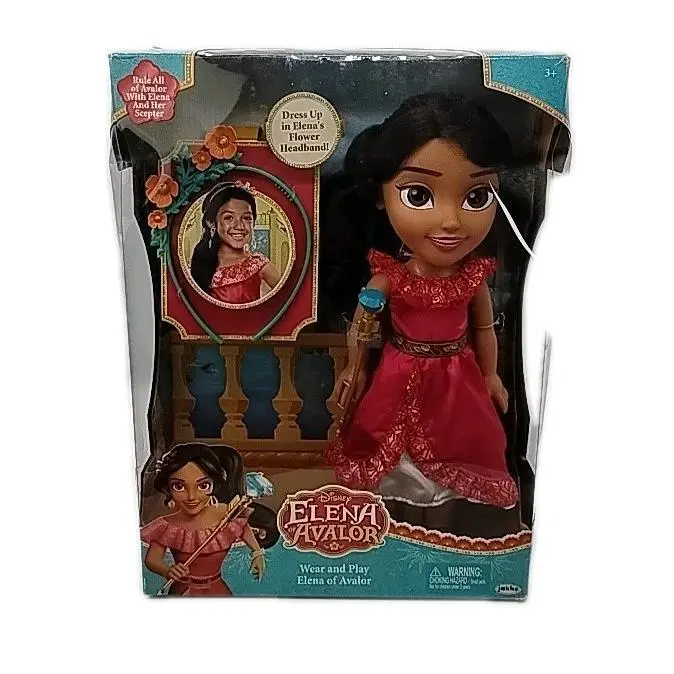Disney - Alena of Avalor - Wear Play 13 Doll w Scepter 2017 Jakks Mib rd