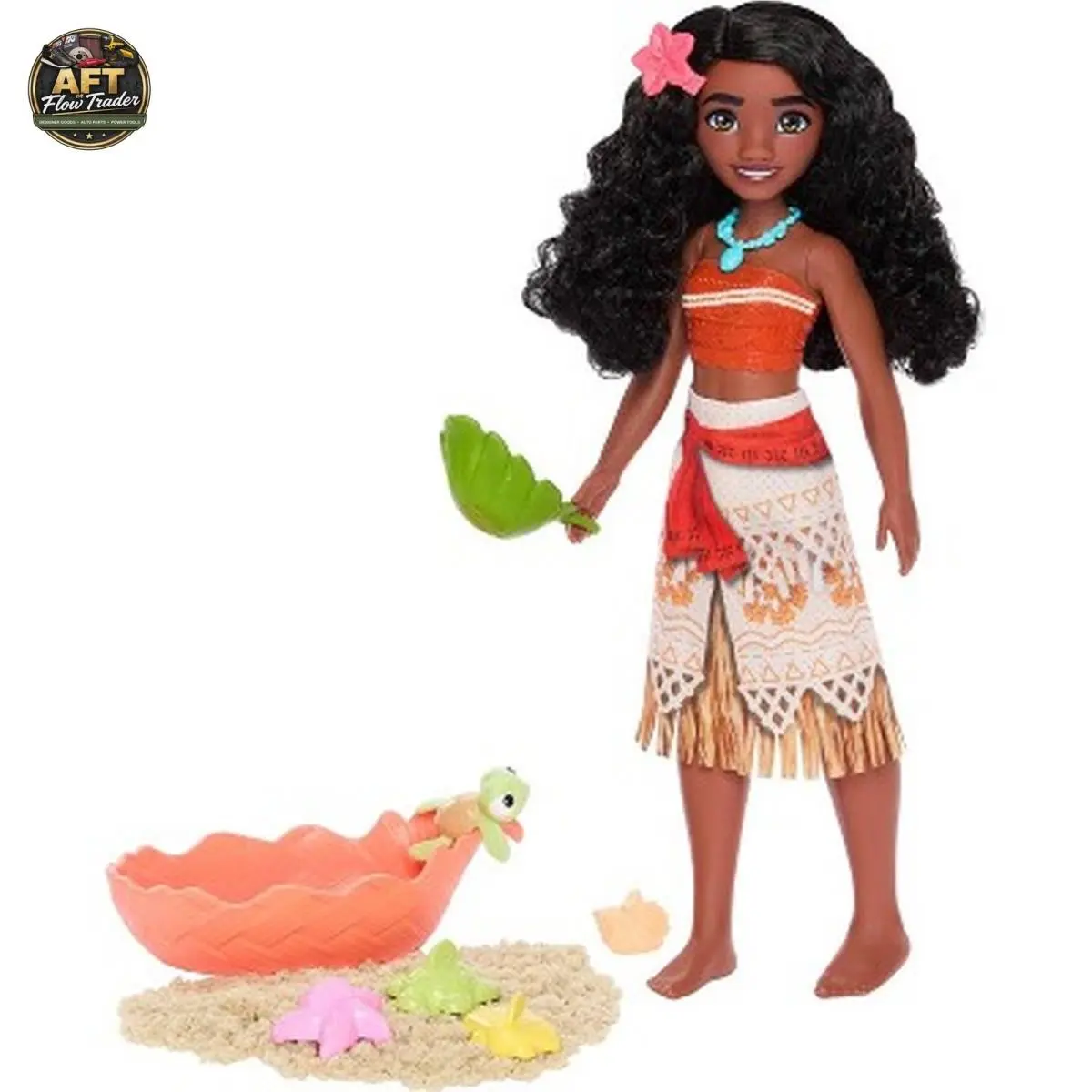 Disney Princess Moana Doll with Moldable Sand Accessories