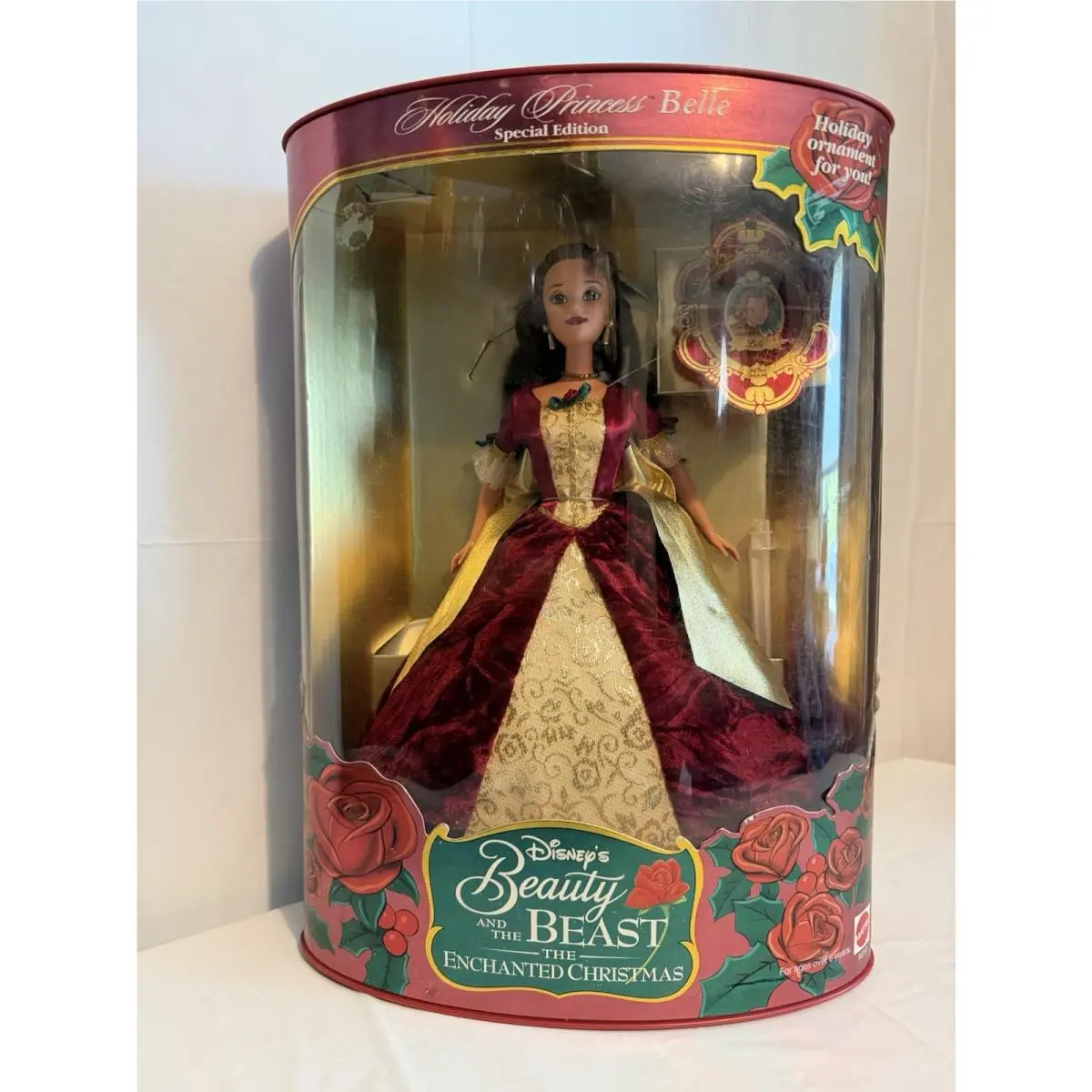 Vtg 1997 Holiday Princess Belle Special Edition Beauty The Beast Nrfb