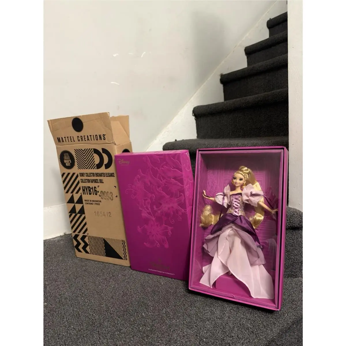 Disney Collector Enchanted Elegance Collection Rapunzel Doll IN Shipper Box