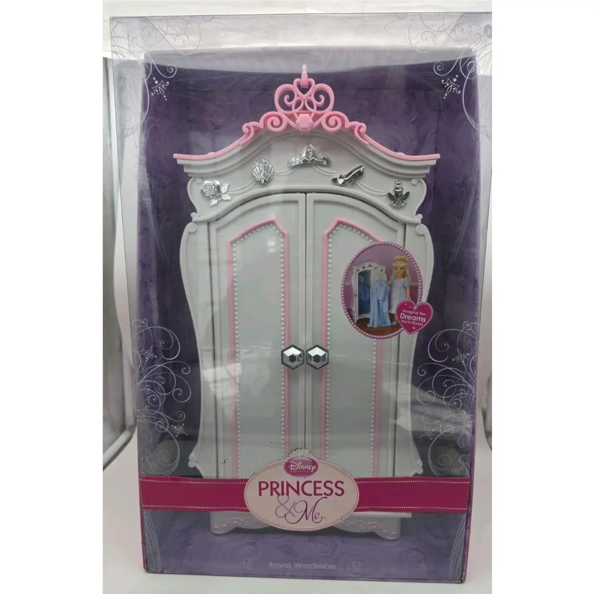 Princess and ME Doll Wardrobe Trunk