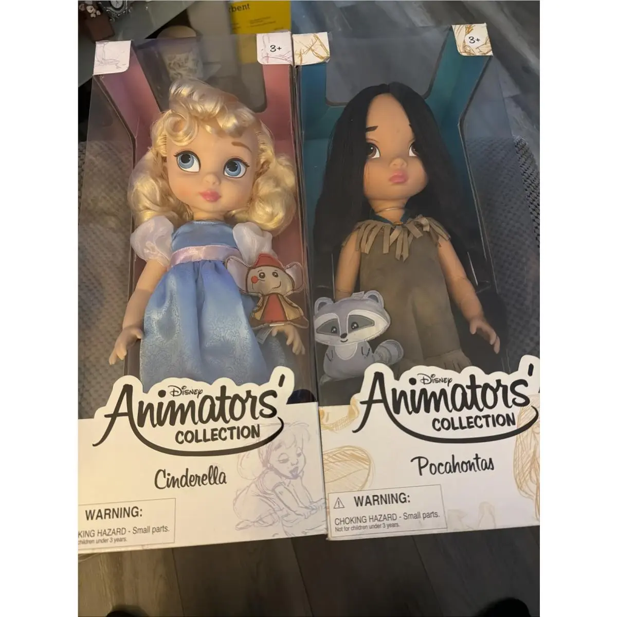 Disney Store Animators Collection Cinderella Pocahontas Doll 16 Mark Henn