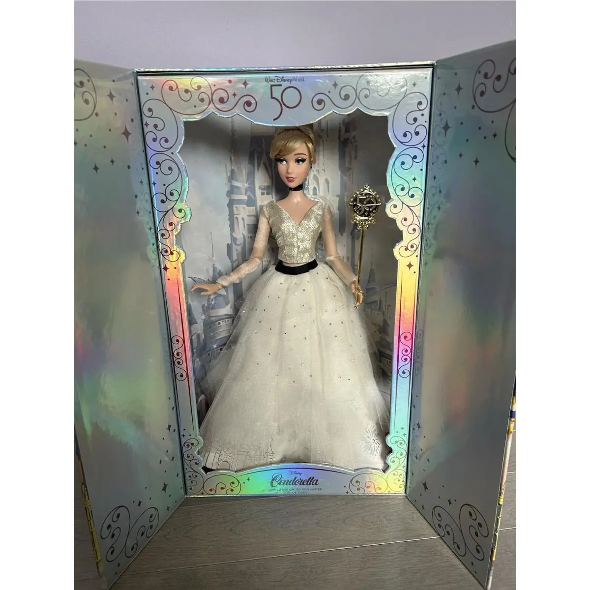 Walt Disney World 50th Anniversary Cinderella Collector Doll