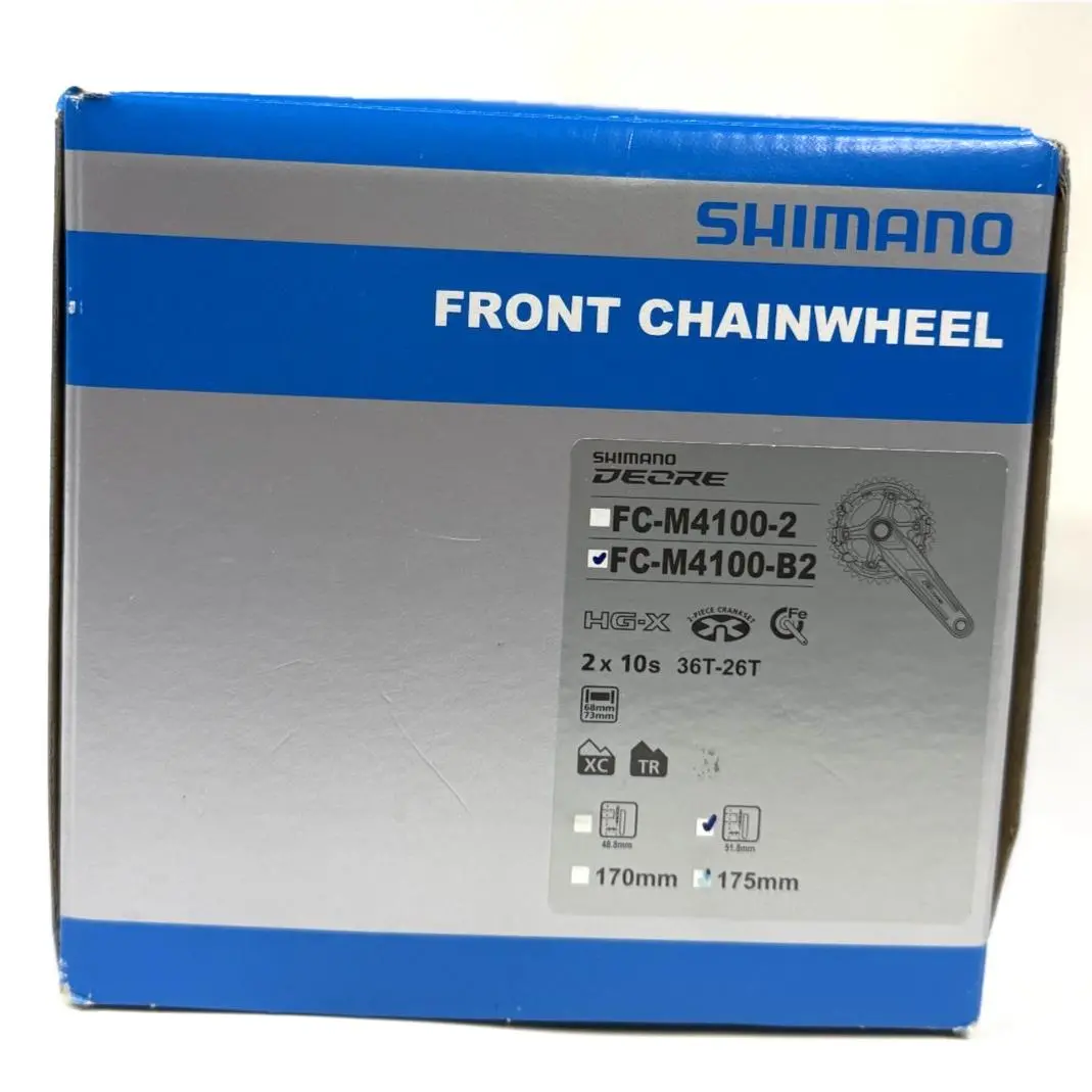 Shimano  - shimano FC-M4100-B2 - Black 0
