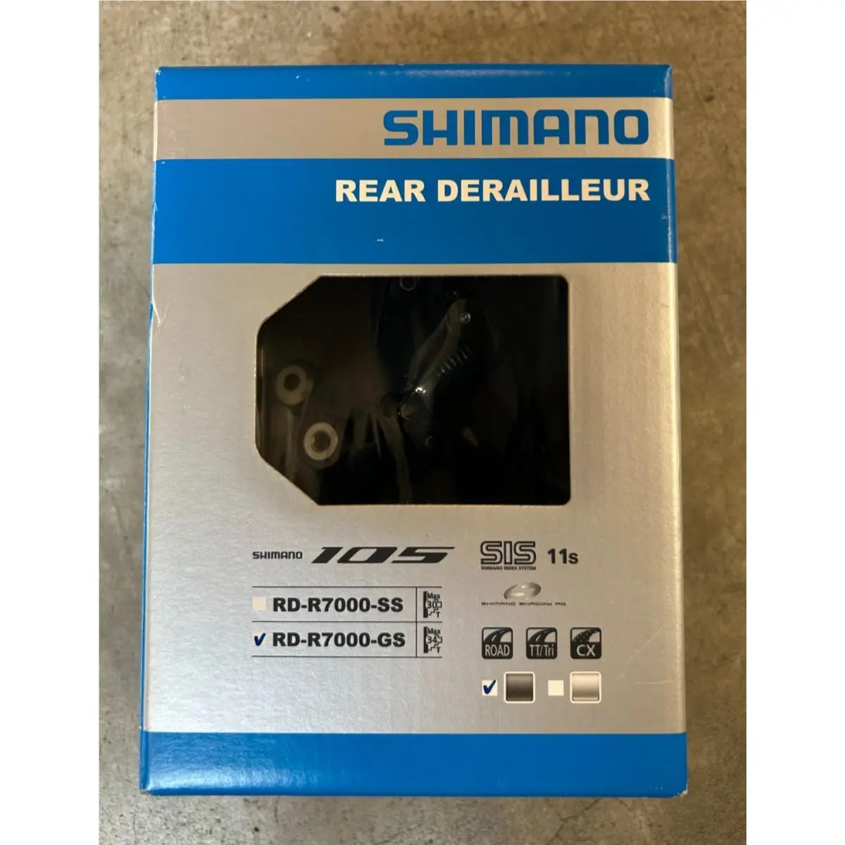 Shimano RD-R7000-GS 11-Speed Rear Derailleur - Black