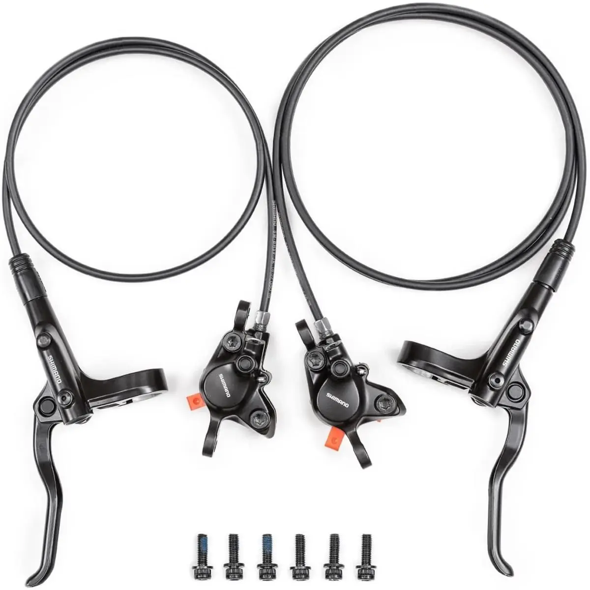 Shimano Altus MT200 Hydraulic Disc Brakes Front Left Rear Right Mtb Pre-bled