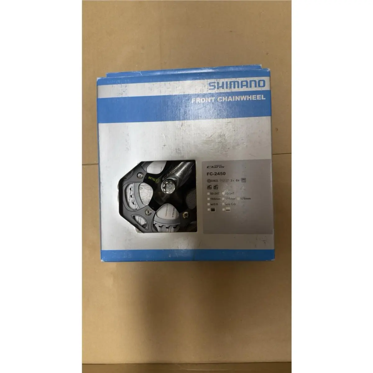 Shimano Claris FC-2450 2x8 Octalink 175mm 50-34
