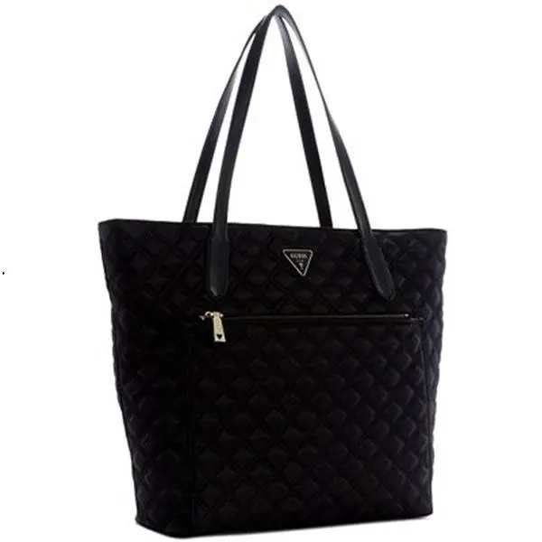 Guess Jaxi Top Zip Tote Black