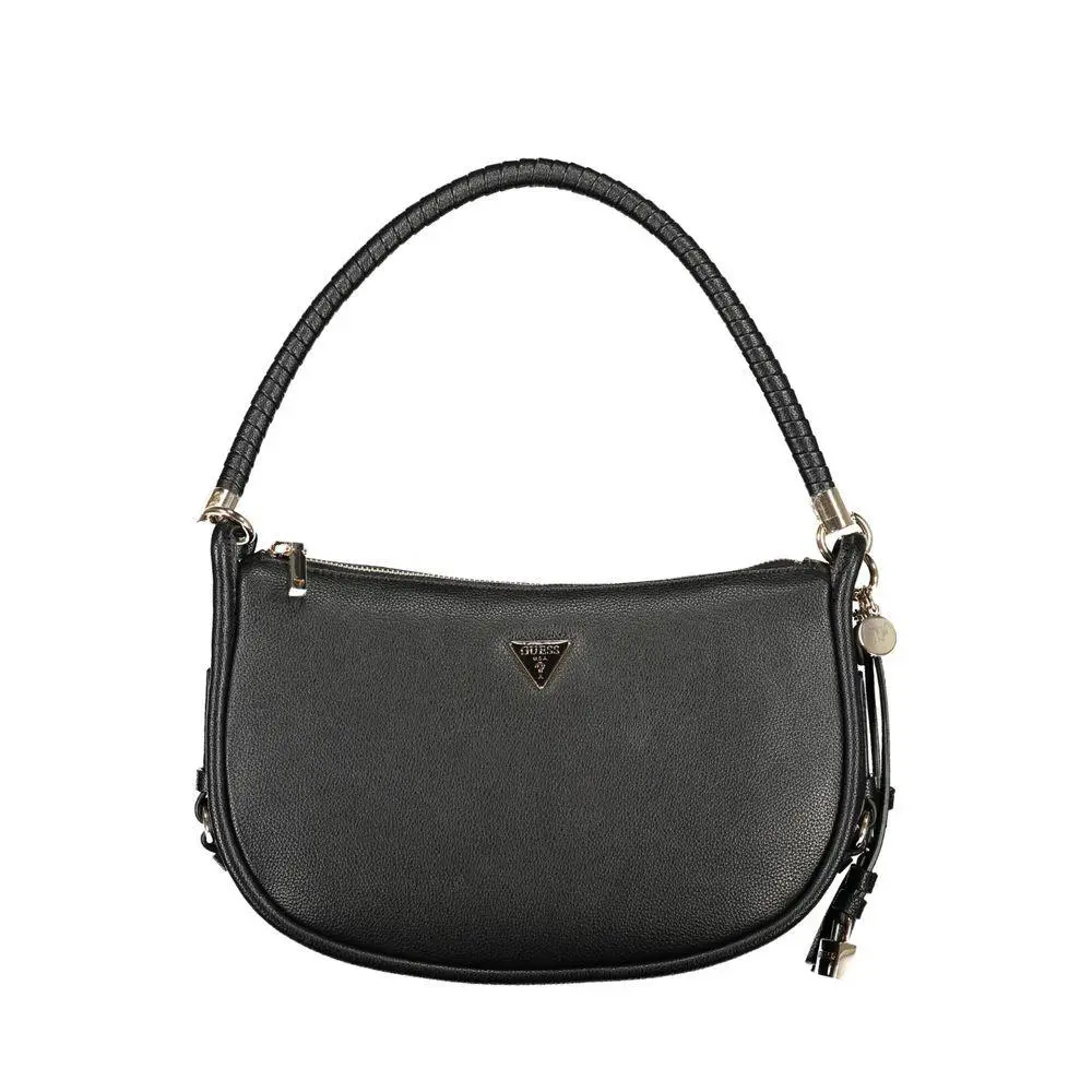 Guess Jeans Nero Polyurethane Women Handbag