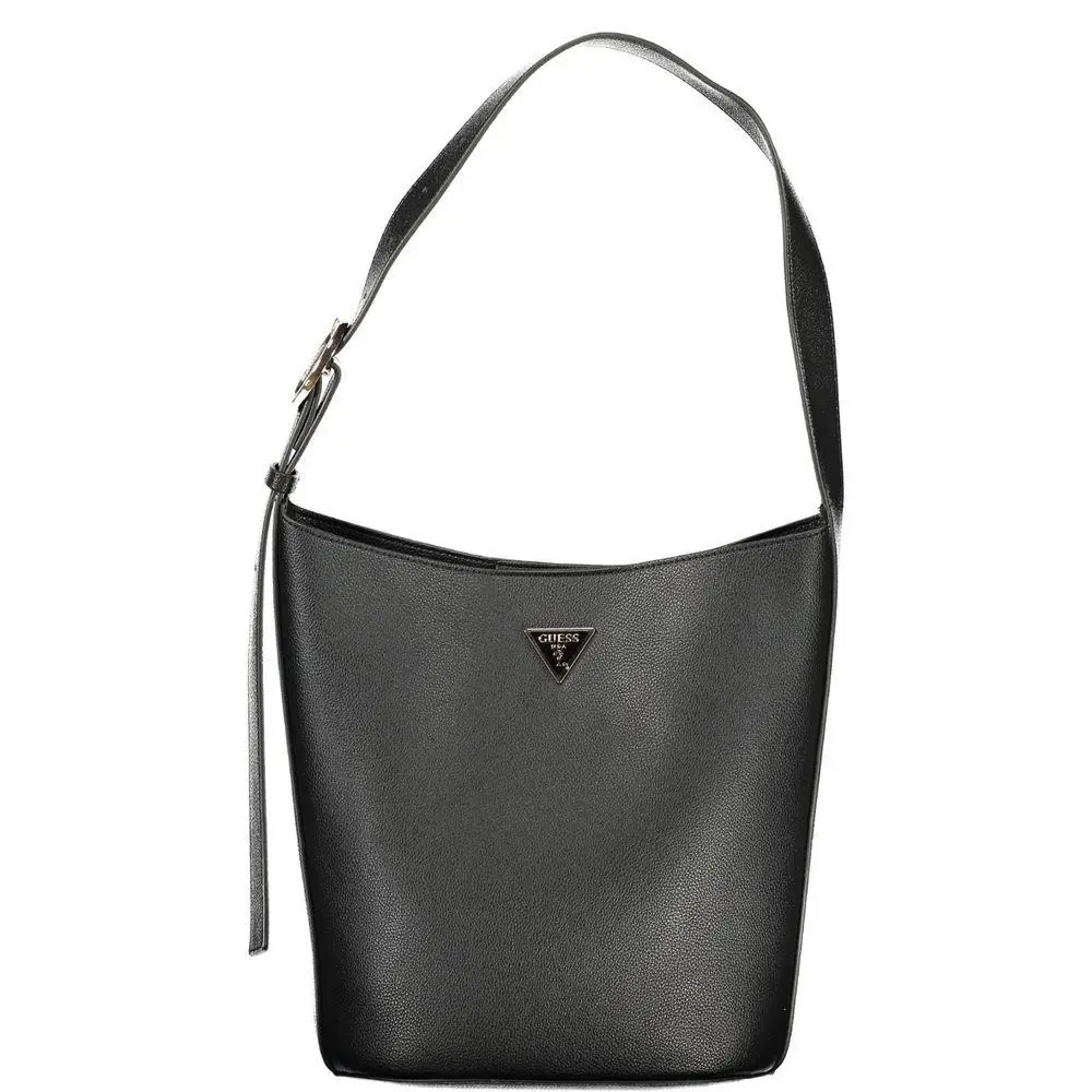 Guess Jeans Black Polyurethane Women Handbag - GU-42938
