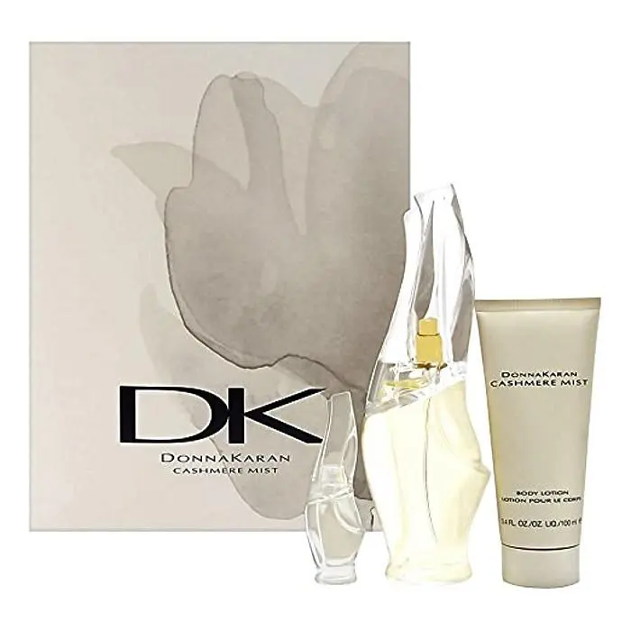 Cashmere Mist Edp 3 Piece Women`s Gift Set By Donna Karan