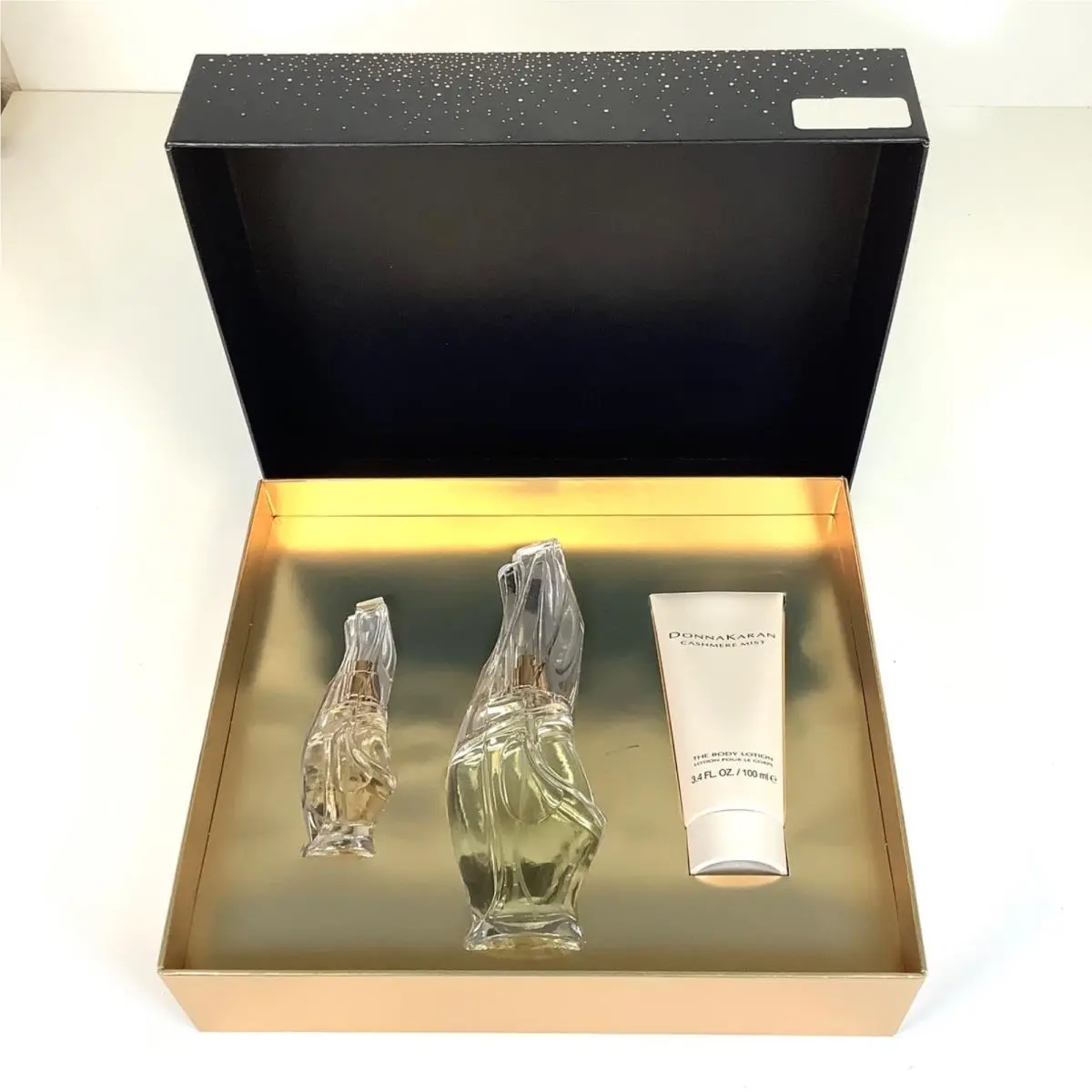 Cashmere Mist Set Donna Karan 3 Piece Gift/travel Set Perfume Lotion Women