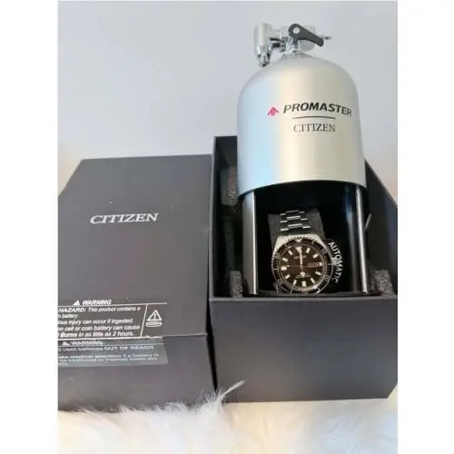 Citizen Promaster Automatic Diver 200m Men`s Watch NY0125-83E Stainless Steel