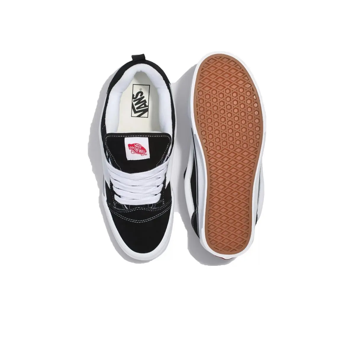 Vans shoes - VANS Knu Skool - Knu Skool - VN0009QC6BT - Black / True White 9