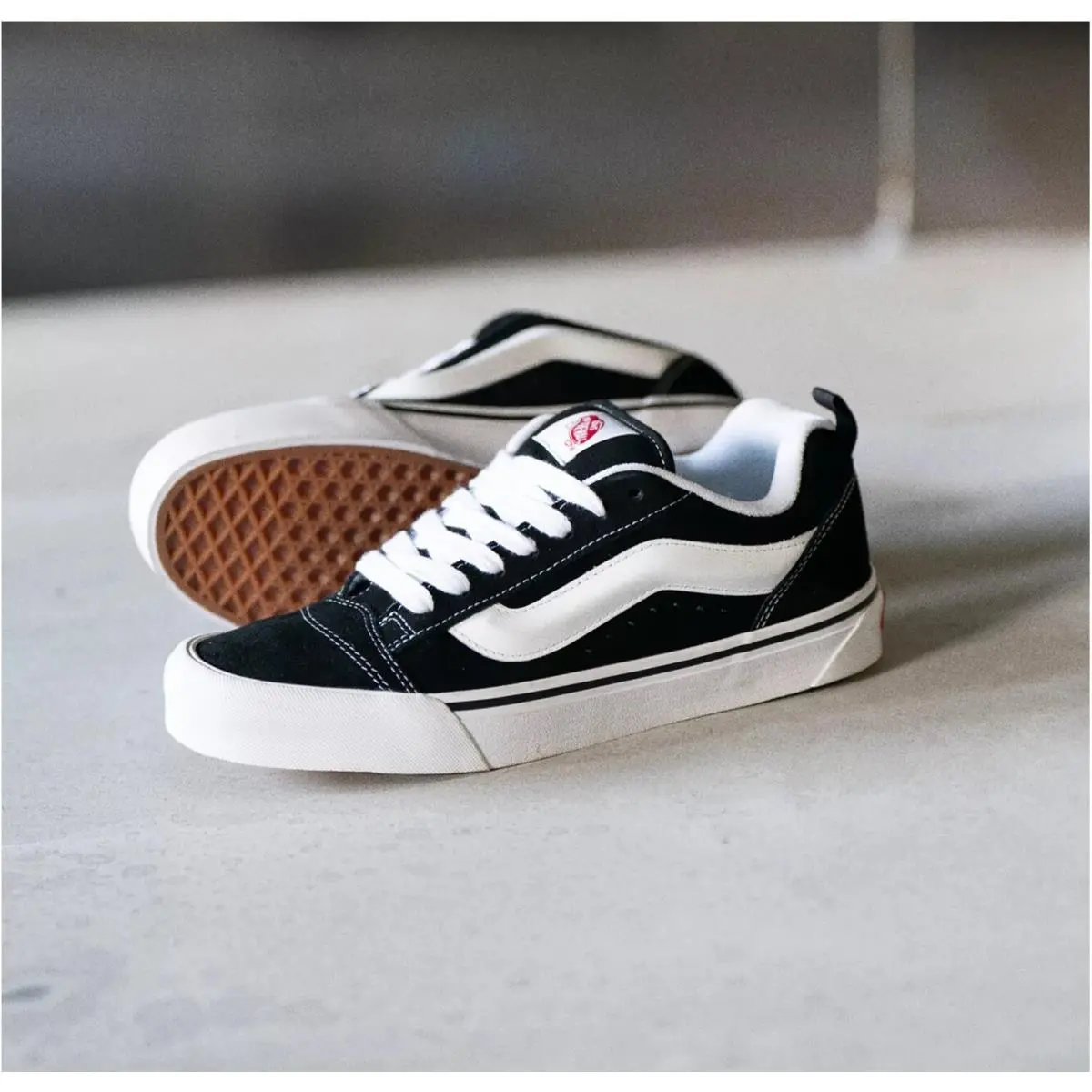 Vans shoes - VANS Knu Skool - Knu Skool - VN0009QC6BT - Black / True White 13