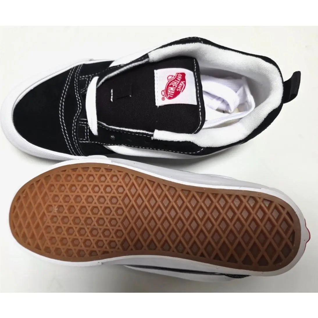 Vans shoes - VANS Knu Skool - Knu Skool - VN0009QC6BT1 VN000D22BPB1 - Black, s: Black/True White 2