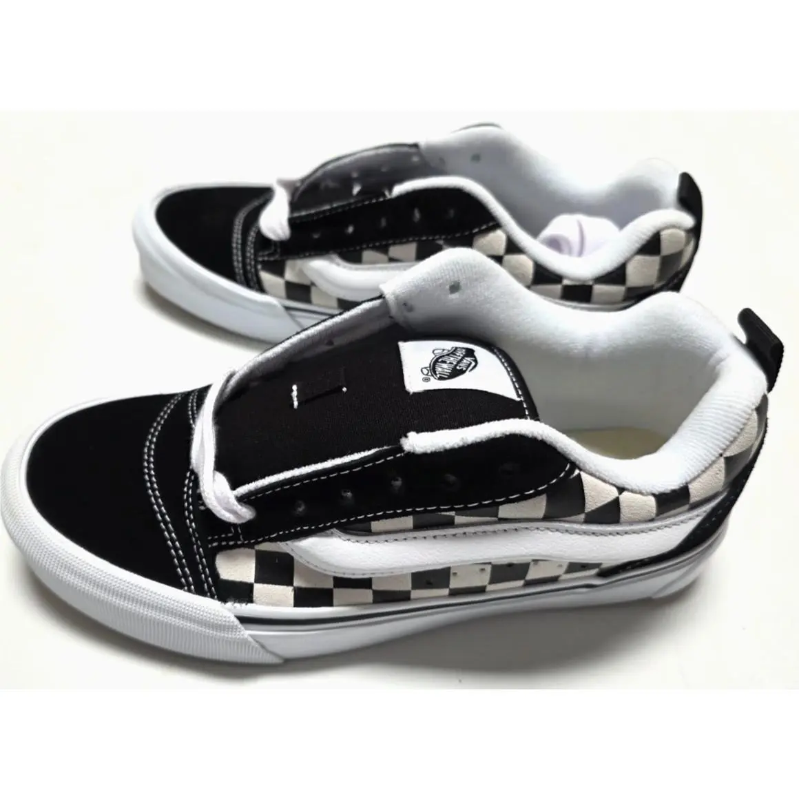 Vans shoes - VANS Knu Skool - Knu Skool - VN0009QC6BT1 VN000D22BPB1 - Black, s: Black/True White 14